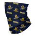 Murray State Racers Neck Gaiter Navy All Over Logo - Vive La Fête - Online Apparel Store