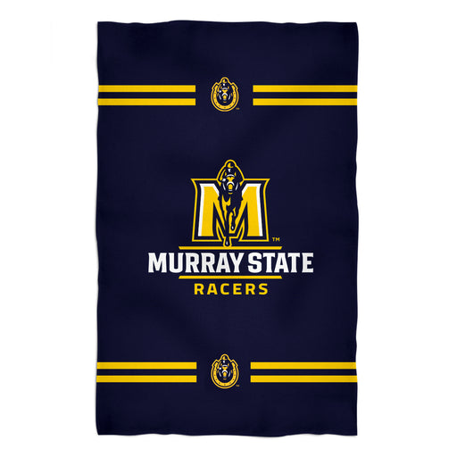 Murray State Racers Vive La Fete Game Day Absorvent Premium Navy Beach Bath Towel 51 x 32" Logo and Stripes" - Vive La Fête - Online Apparel Store