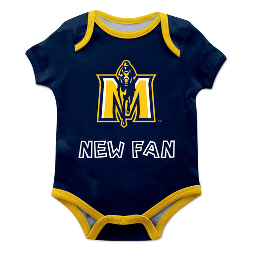 Murray State Racers Vive La Fete Boys Game Day Navy Short Sleeve Onesie New Fan Logo and Mascot Bodysuit - Vive La Fête - Online Apparel Store