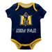 Murray State Racers Vive La Fete Boys Game Day Navy Short Sleeve Onesie New Fan Logo and Mascot Bodysuit - Vive La Fête - Online Apparel Store
