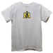 Murray State Racers Embroidered White Knit Short Sleeve Boys Tee Shirt