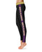 North Alabama Purple Stripe Black Leggings - Vive La Fête - Online Apparel Store