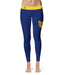 North Carolina A&T Aggies Vive La Fete Game Day Collegiate Logo on Thigh Blue Women Yoga Leggings 2.5 Waist Tights