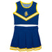 North Carolina A&T Aggies Vive La Fete Game Day Blue Sleeveless Cheerleader Set