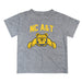 North Carolina A&T Aggies Vive La Fete Boys Game Day V2 Heather Gray Short Sleeve Tee Shirt