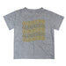 North Carolina A&T Aggies Vive La Fete  Gray Art V1 Short Sleeve Tee Shirt