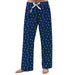 North Carolina A&T Aggies Vive La Fete Game Day All Over Logo Women Blue Lounge Pants