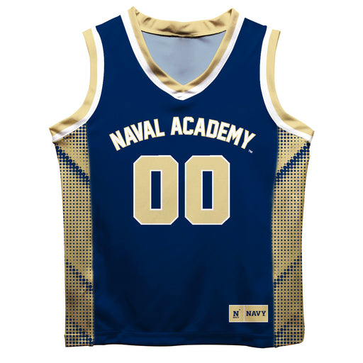 US Naval Academy Midshipmen Vive La Fete Game Day Navy Boys Fashion Basketball Top