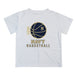 US Naval Academy Midshipmen Vive La Fete Basketball V1 White Short Sleeve Tee Shirt