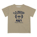 US Naval Academy Midshipmen Vive La Fete Football V2 Gold Short Sleeve Tee Shirt