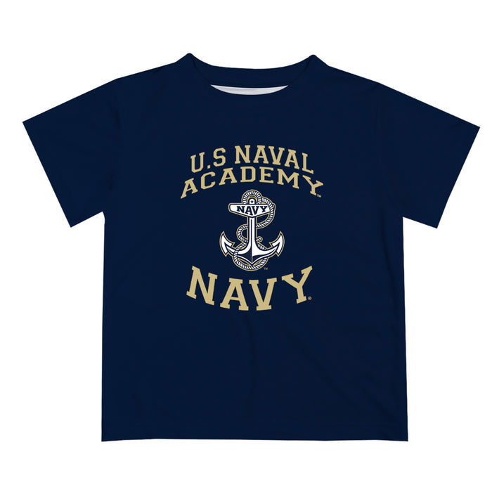 US Naval Academy Midshipmen Vive La Fete Boys Game Day V1 Gold