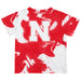 University of Nebraska Huskers Vive La Fete Marble Boys Game Day Red Short Sleeve Tee