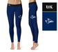 Nebraska-Kearney Lopers UNK Vive La Fete Game Day Collegiate Logo on Thigh Blue Women Yoga Leggings 2.5 Waist Tights - Vive La Fête - Online Apparel Store