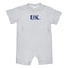 Nebraska-Kearney Lopers UNK Embroidered White Knit Short Sleeve Boys Romper