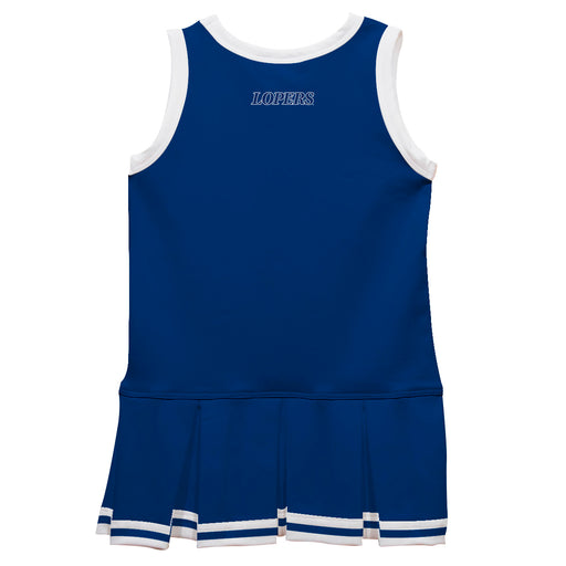 Nebraska-Kearney Lopers Vive La Fete Game Day Blue Sleeveless Cheerleader Dress - Vive La Fête - Online Apparel Store