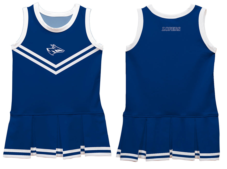 Nebraska-Kearney Lopers Vive La Fete Game Day Blue Sleeveless Cheerleader Dress - Vive La Fête - Online Apparel Store