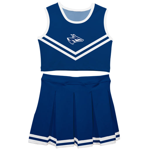 Nebraska-Kearney Lopers Vive La Fete Game Day Blue Sleeveless Cheerleader Set