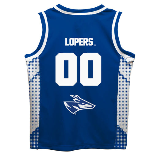 Nebraska-Kearney Lopers UNK Vive La Fete Game Day Blue Boys Fashion Basketball Top - Vive La Fête - Online Apparel Store