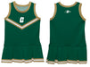 UNC Charlotte 49ers Vive La Fete Game Day Green Sleeveless Youth Cheerleader Dress - Vive La Fête - Online Apparel Store