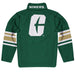 UNC Charlotte 49ers Vive La Fete Game Day Green Quarter Zip Pullover Stripes on Sleeves - Vive La Fête - Online Apparel Store