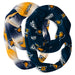 UNC Greensboro Spartans Vive La Fete All Over Logo Collegiate Women Set of 2 Light Weight Ultra Soft Infinity Scarfs