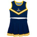 UNC Greensboro Spartans UNCG Vive La Fete Game Day Blue Sleeveless Cheerleader Set
