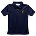 UNC Greensboro Spartans UNCG Embroidered Navy Short Sleeve Polo Box Shirt