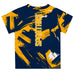 UNC Greensboro Spartans UNCG Vive La Fete Boys Game Day Blue Short Sleeve Tee Paint Brush - Vive La Fête - Online Apparel Store