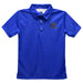 New York City College of Technology NYCCT Yellow Jackets Embroidered Royal Short Sleeve Polo Box Shirt
