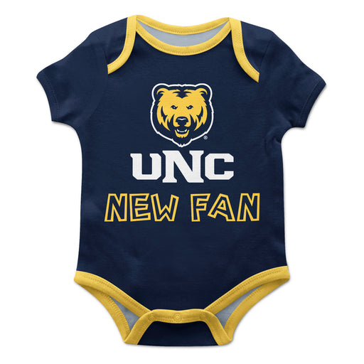 Northern Colorado Bears UNC Vive La Fete Infant Game Day Navy Short Sleeve Onesie New Fan Logo and Mascot Bodysuit - Vive La Fête - Online Apparel Store