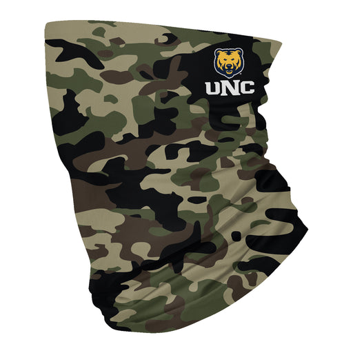 University of Northern Colorado Bears UNC Camo Collegiate Face Cover Soft Camouflage Four Way Stretch Neck Gaiter - Vive La Fête - Online Apparel Store