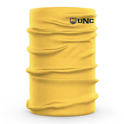 University of Northern Colorado Bears UNC Vive La Fete Gold Collegiate Logo Face Cover Soft 4 Way Stretch Neck Gaiter - Vive La Fête - Online Apparel Store