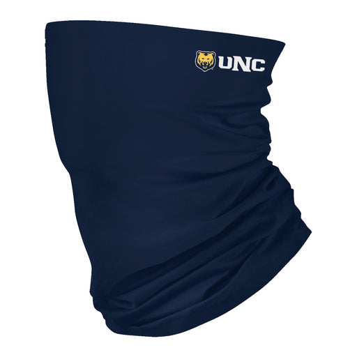 University of Northern Colorado Bears UNC Vive La Fete Navy Collegiate Logo Face Cover Soft 4 Way Stretch Neck Gaiter - Vive La Fête - Online Apparel Store