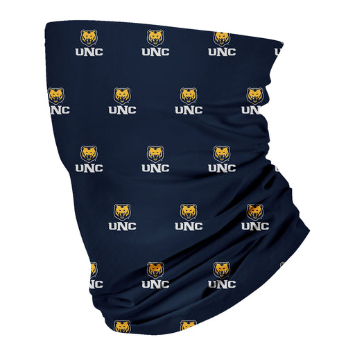 Northern Colorado Bears UNC All Over Logo Game Day Collegiate Face Cover Soft 4-Way Stretch Two Ply Neck Gaiter - Vive La Fête - Online Apparel Store