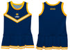 University of Northern Colorado Bears UNC Vive La Fete Game Day Blue Sleeveless Cheerleader Dress - Vive La Fête - Online Apparel Store
