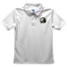 North Carolina at Pembroke Braves Embroidered White Short Sleeve Polo Box Shirt