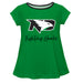 North Dakota Fighting Hawks Green Short Sleeve Laurie Top - Vive La Fête - Online Apparel Store