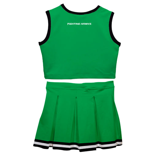 North Dakota Fighting Hawks Vive La Fete Game Day Green Sleeveless Cheerleader Set - Vive La Fête - Online Apparel Store