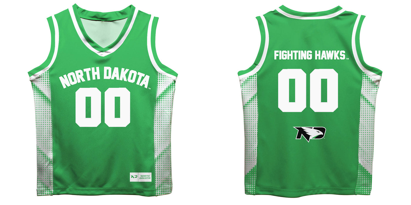 North Dakota Fighting Hawks Vive La Fete Game Day Green Boys Fashion Basketball Top - Vive La Fête - Online Apparel Store