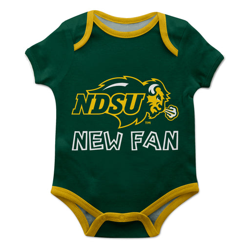 North Dakota Bisons Green Boys Onesie Short Sleeve - Vive La Fête - Online Apparel Store