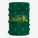 North Dakota Bisons Neck Gaiter Green All Over Logo - Vive La Fête - Online Apparel Store