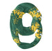 NDSU Bison Vive La Fete Repeat Logo Game Day Collegiate Women Light Weight Ultra Soft Infinity Scarf