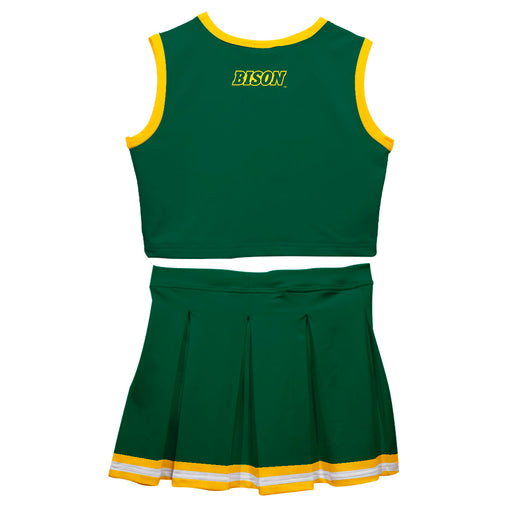 North Dakota Bison Vive La Fete Game Day Green Sleeveless Cheerleader Set - Vive La Fête - Online Apparel Store