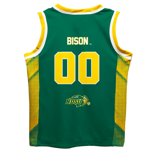 North Dakota Bison Vive La Fete Game Day Green Boys Fashion Basketball Top - Vive La Fête - Online Apparel Store
