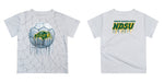 North Dakota Bison Original Dripping Soccer Yellow T-Shirt by Vive La Fete - Vive La Fête - Online Apparel Store
