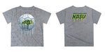 North Dakota Bison Original Dripping Soccer Yellow T-Shirt by Vive La Fete - Vive La Fête - Online Apparel Store