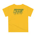 North Dakota Bison Original Dripping Soccer Yellow T-Shirt by Vive La Fete - Vive La Fête - Online Apparel Store