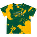 North Dakota Bison Vive La Fete Marble Boys Game Day Green Short Sleeve Tee