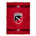 Northeastern University Huskies Vive La Fete Game Day Soft Premium Fleece Red Throw Blanket 40" x 58” Logo and Stripes - Vive La Fête - Online Apparel Store