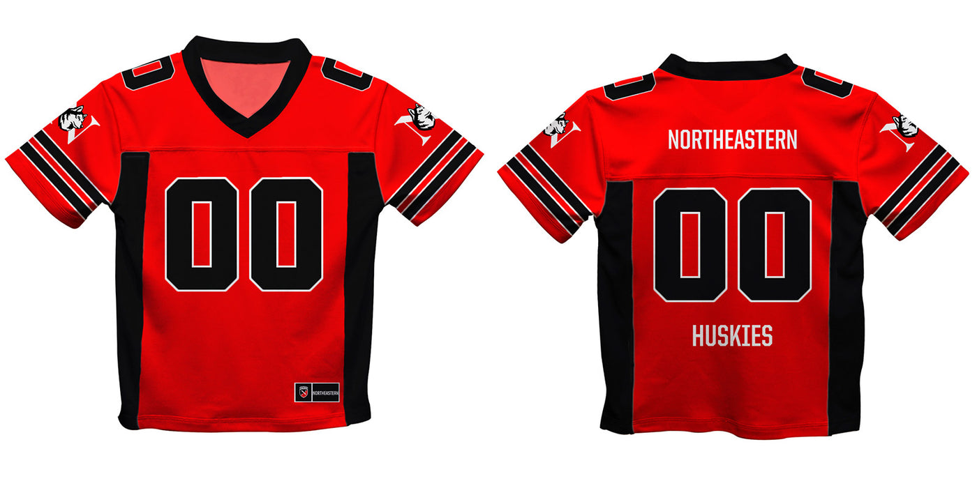 Northeastern University Huskies Vive La Fete Game Day Red Boys Fashion Football T-Shirt - Vive La Fête - Online Apparel Store